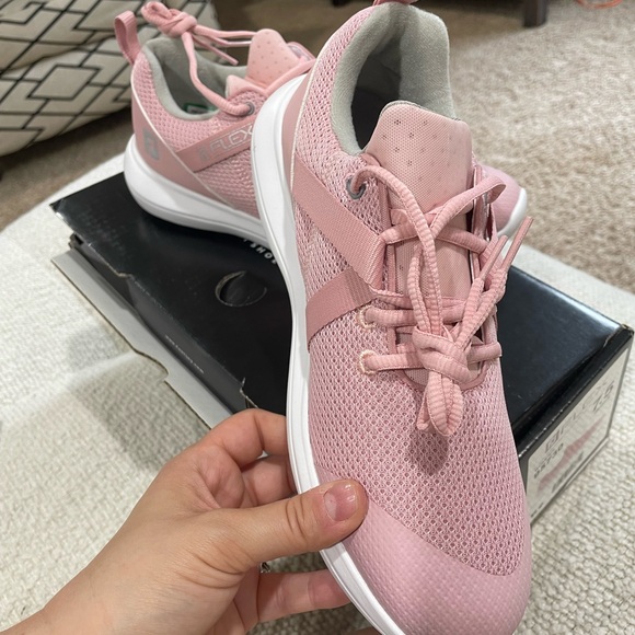 FootJoy Women's FJ Flex Golf Shoes Rose/Pink size 7.5 - Picture 4 of 5